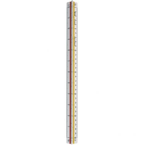 Skalówka Linijka rOtring plastikowa 30cm, 1:10 - 1:500